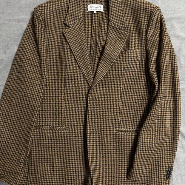 [52] [L] 메종 마르지엘라 헤링본 자켓