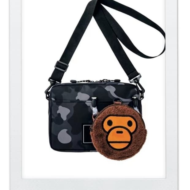 베이프키즈 카모숄더백 & 마일로 파우치 잡지부록