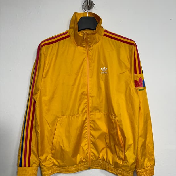 아디다스 바람막이 트레포일 트랙탑 M