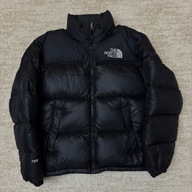 [85] 노스페이스 700 눕시 구스다운 블랙 패딩