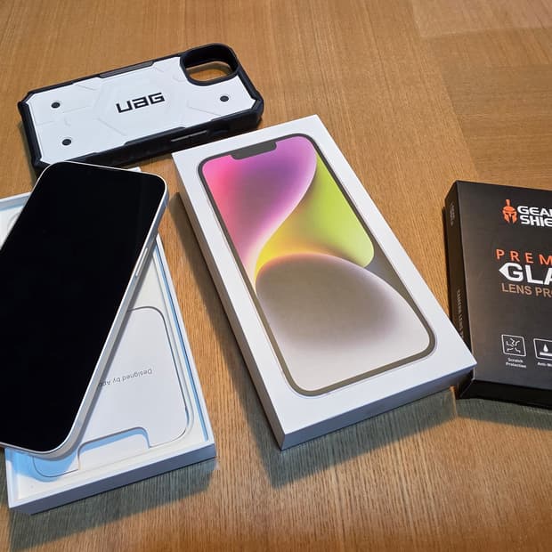 [특A급] 아이폰 14 풀박스+UAG 정품케이스