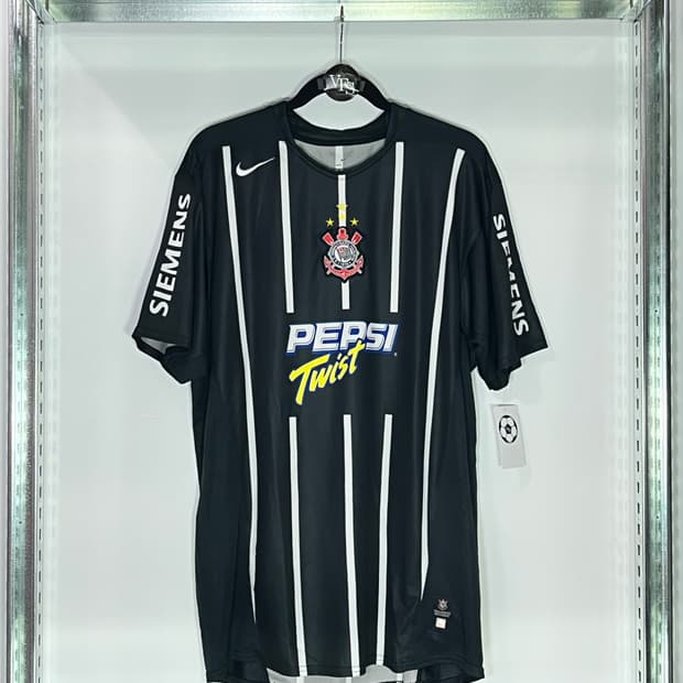 나이키 2004 SC 코린치앙스 파울리스타 어웨이 카를로스 테베스