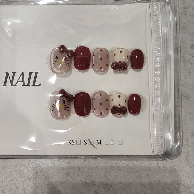 S사이즈 네일팁 개당 0.5씩