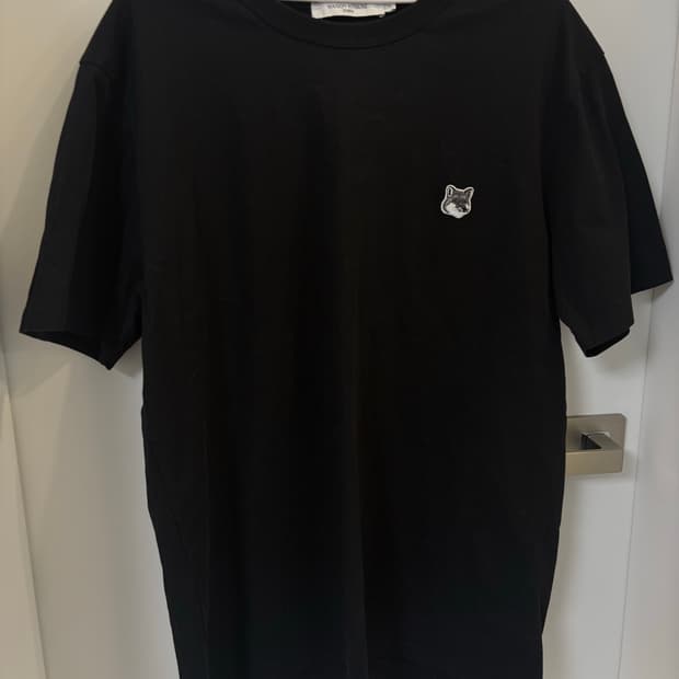 상태S))🖤메종키츠네 블랙 반팔🖤