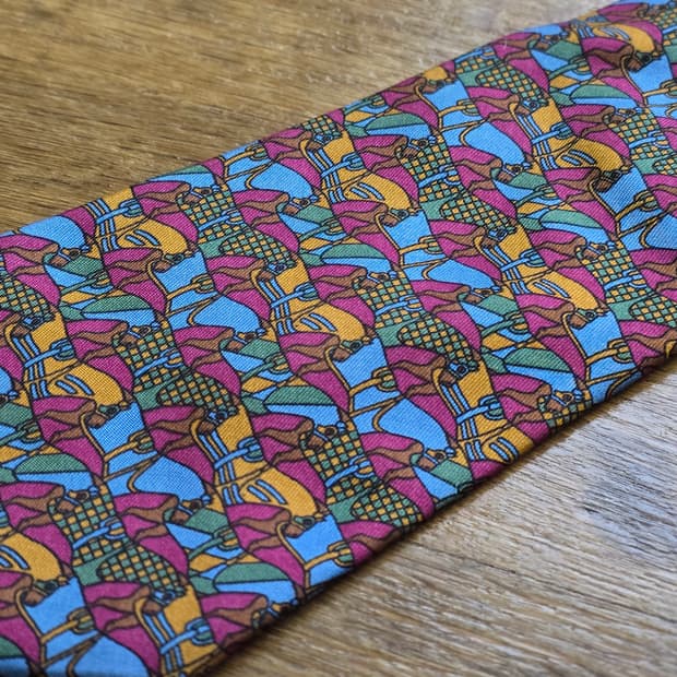 페라가모 빈티지 넥타이 