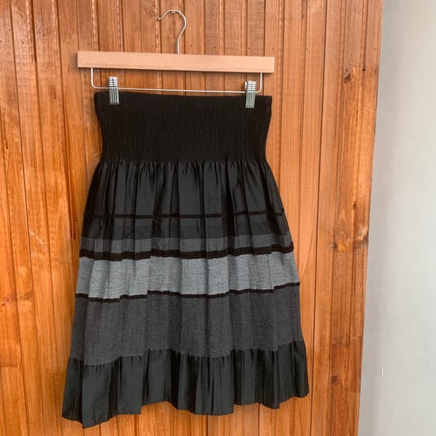 Stripe Banding Skirt