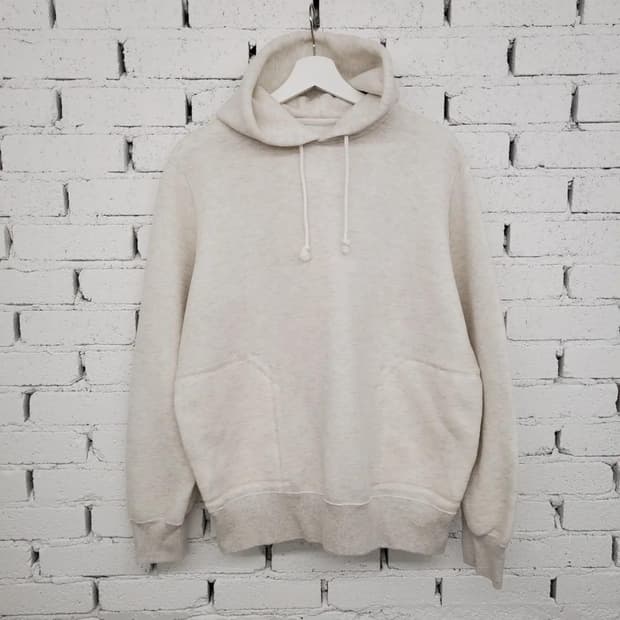 사카이 오트밀 스티치 후드티