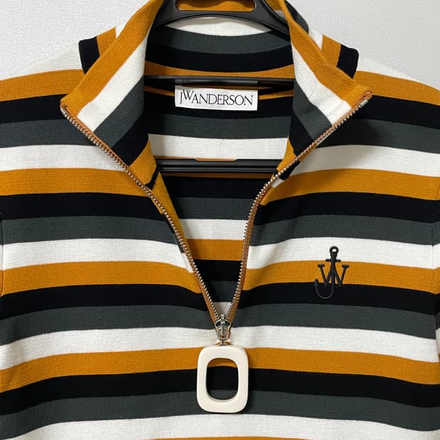 JW앤더슨(JW Anderson) 스트라이프 집업 니트 XS