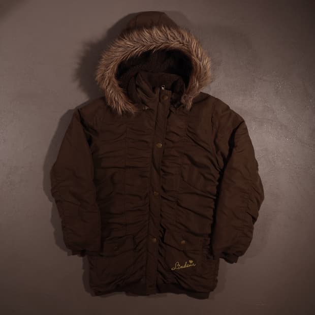 GRUNGE FUR HOODIE JACKET