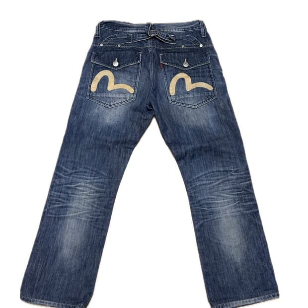 EVISU 데님 팬츠 30