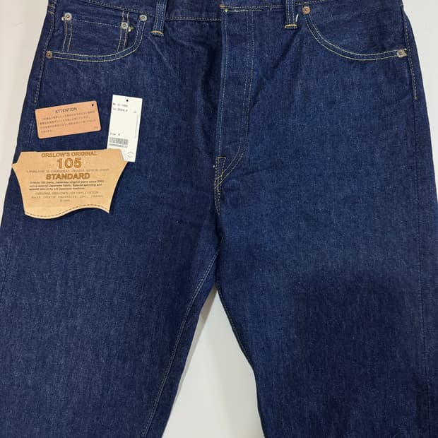 [4사이즈]오어슬로우 105 원워시(수선X)