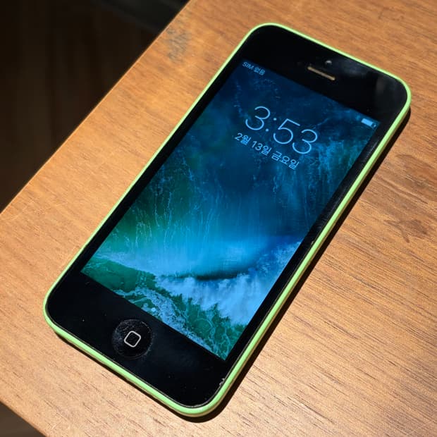 아이폰 5c 그린 16기가 #3228