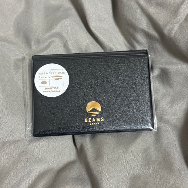 빔즈 카드지갑 블랙