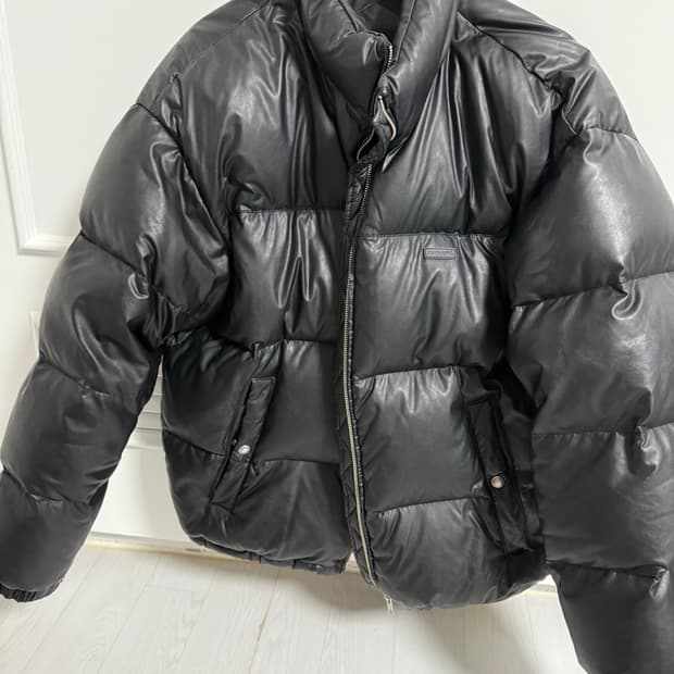 마하그리드 레더 패딩 L 사이즈