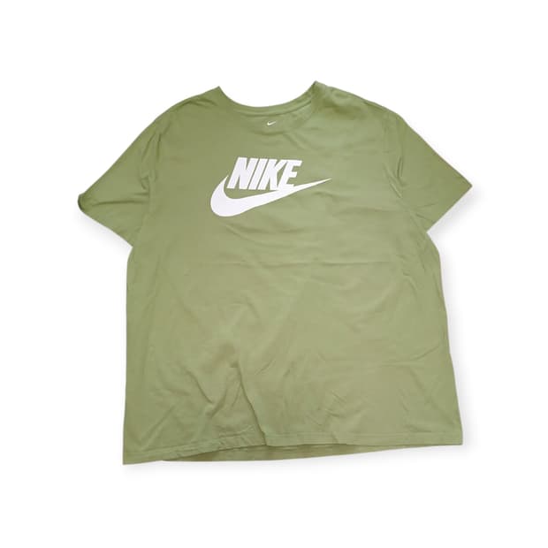 나이키 올리브 스우시 반팔티 