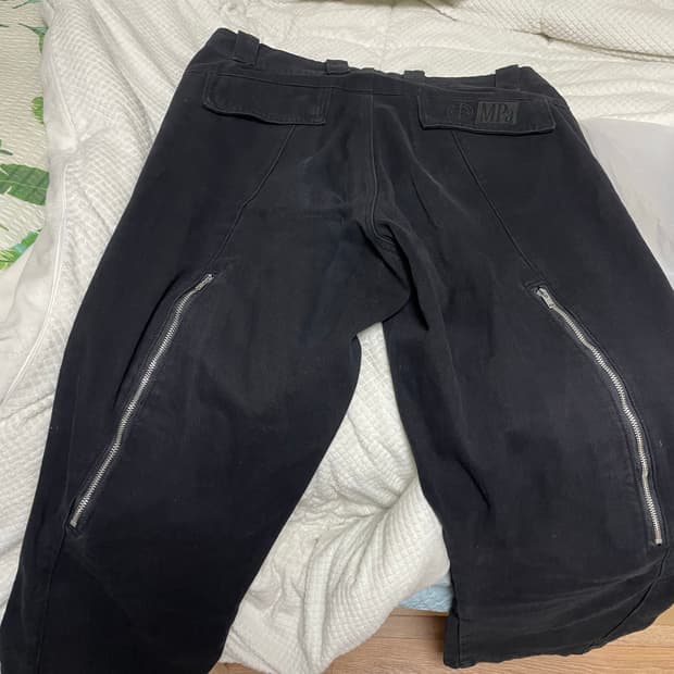 플라스틱프로덕트 웨이브 지퍼팬츠 M