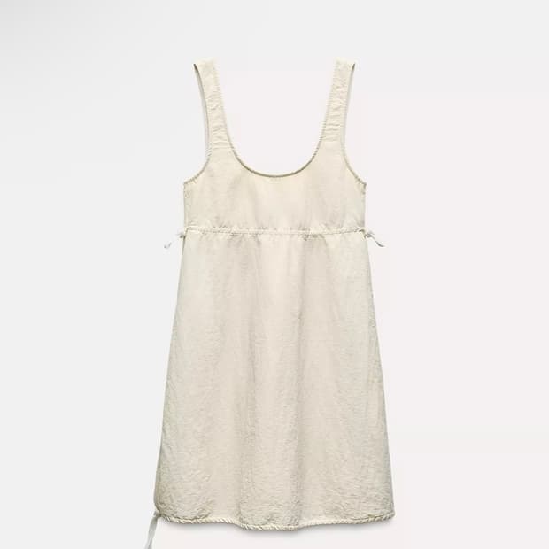 자라(ZARA) 하트 스토퍼 나일론 원피스