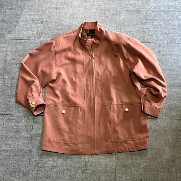 일본빈티지 Tarhion 올드스쿨아메카지 혁오풍 봄버사파리자켓