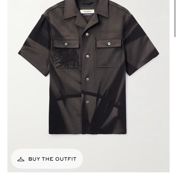 (M) 지용킴 jiyong kim 24ss 반팔 셔츠