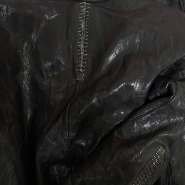 Isaac Sellam Lamb Skin Bomber Jacket