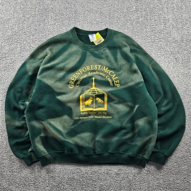 져지스 다잉 워시드 커스텀 맨투맨 스웻 셔츠 ( 2XL ) / 10952