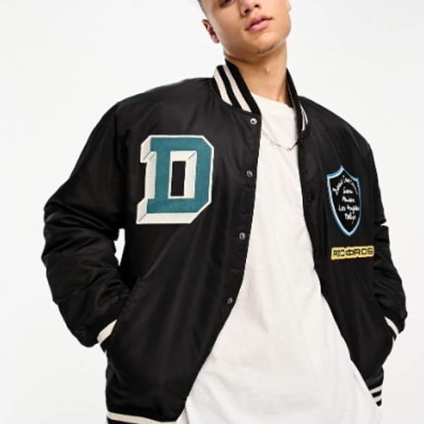 [새상품, M] 데우스 소포모어 바시티자켓 아소스 한정판