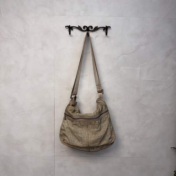 DIESEL sand beige cross bag