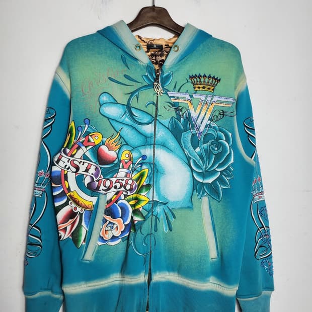 크리스찬 오디지에 풀 집업후드