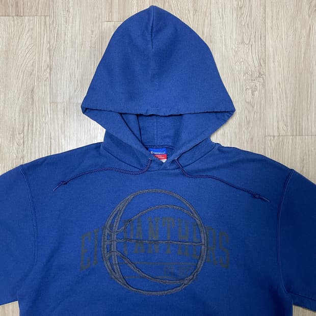 100~105) 90's 챔피온 미대학 바스켓 후드티(RRL&LVC&폴로