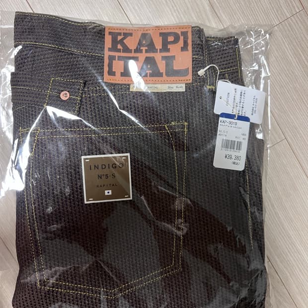 캐피탈 센츄리데님 NO.5S 40사이즈