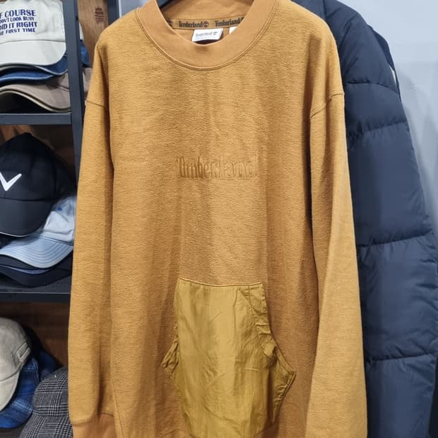 팀버 브라운 맨투맨 스웻셔츠 xL(가슴단면56) 상태최상급