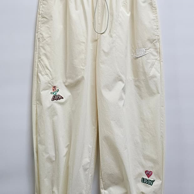 나이키 여성 와이드 레그 우븐팬츠 S