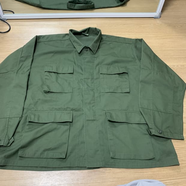 2XL)90s buffalo apparel 숏 내수용 OG BDU 자켓