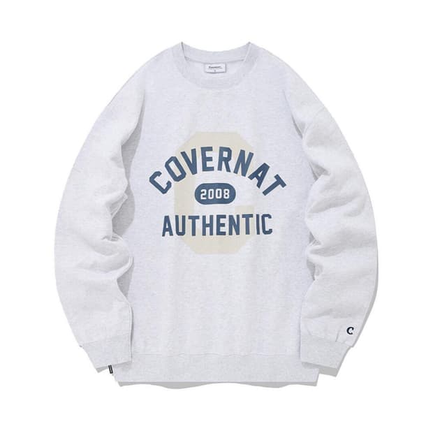 Covernat 기모 맨투맨