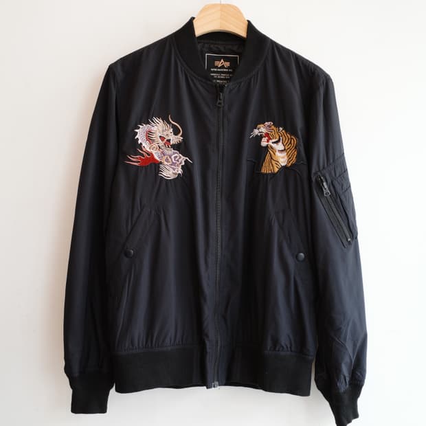 Alpha Industries 알파인더스트리 스캬쟌 MA-1 점퍼