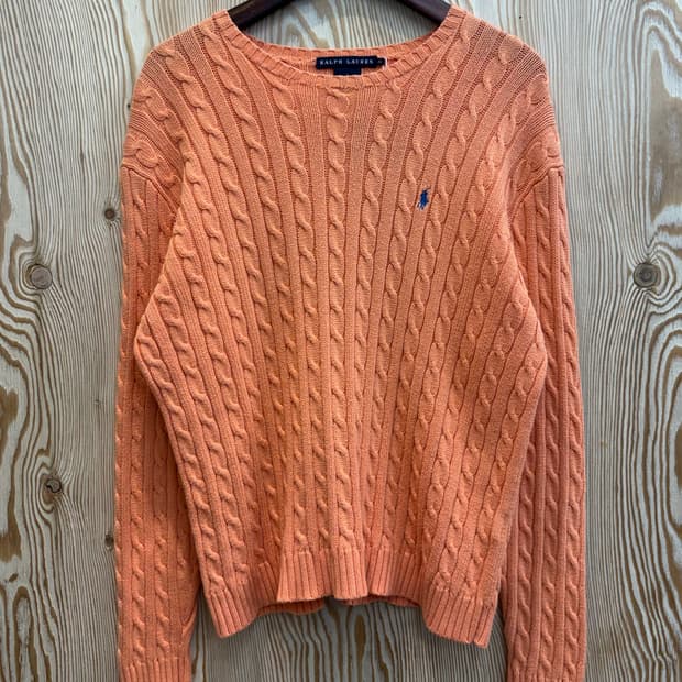 폴로 랄프로렌 케이블 니트