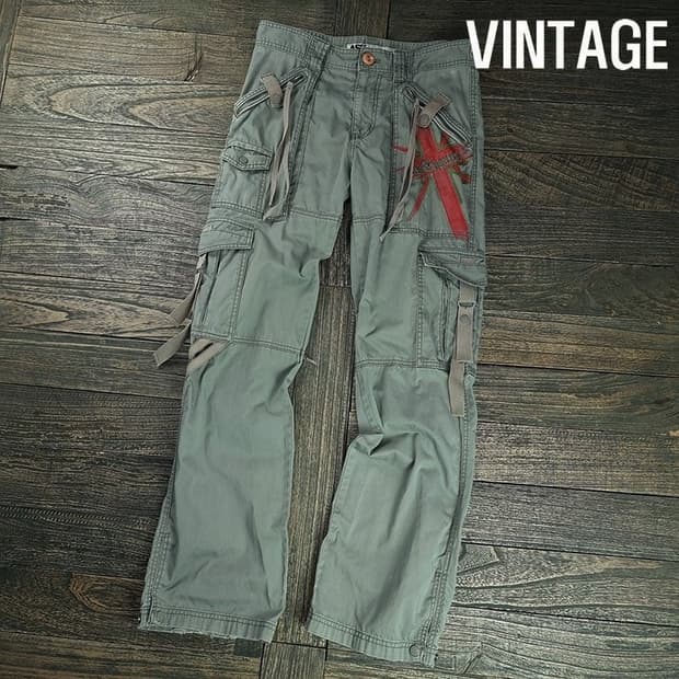 [Y2K 빈티지] 카고 팬츠 M19195