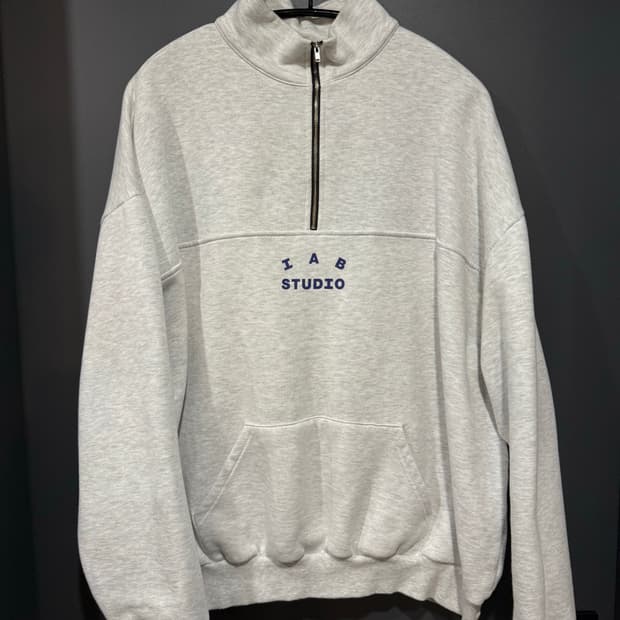 (XXL) 아이앱 스튜디오 하프집업 아노락