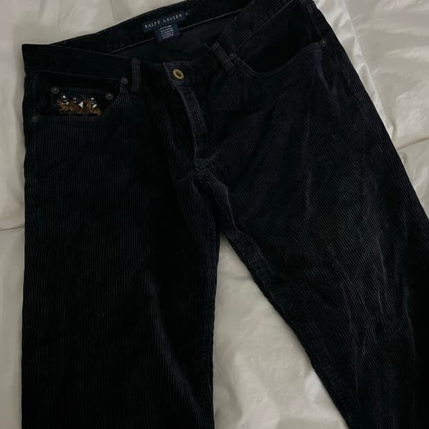 폴로 랄프로렌 여성 골덴바지 