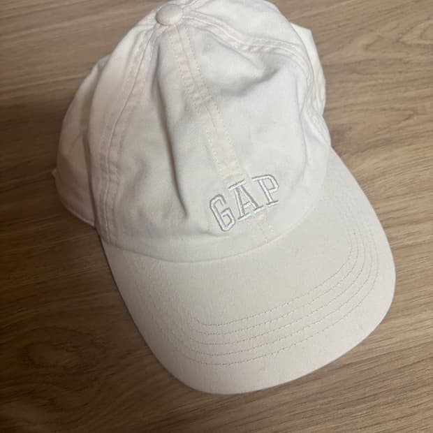 갭gap 볼캡 모자 아이보리