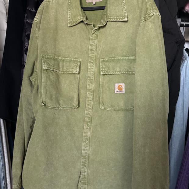 칼하트 wip 몬트레이 셔츠 자켓 (셔켓) 그린 L