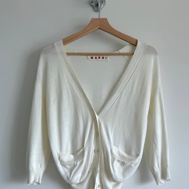 마르니(MARNI) 비대칭 가디건