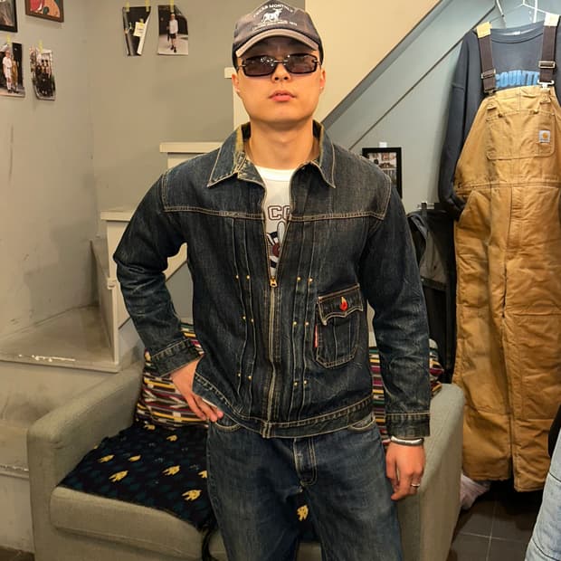 80-90’s Japanese type-1 selvedge denim