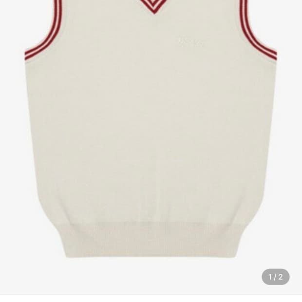 [110] 매너스골프 니트 베스트