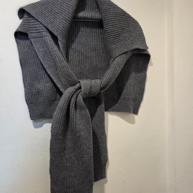 시스템 숄 가디건 