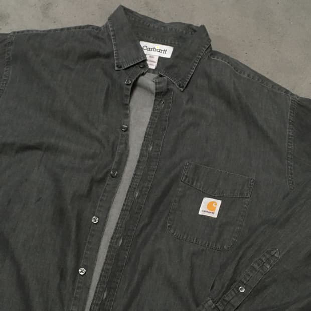 칼하트 데님 남방 셔츠