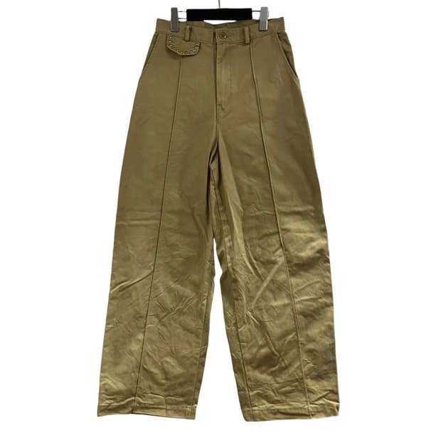 KAPITAL 치노 부기 데이 배기 팬츠 베이지