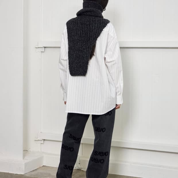 에스이오 니트 넥 워머