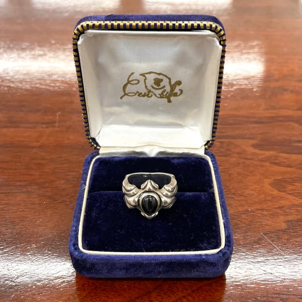 925 실버 블랙 오닉스 반지