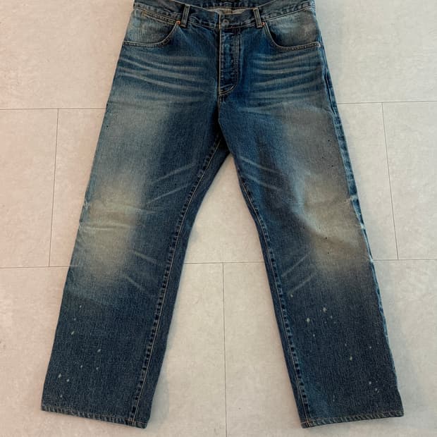 (XL) 블랙아웃 데님